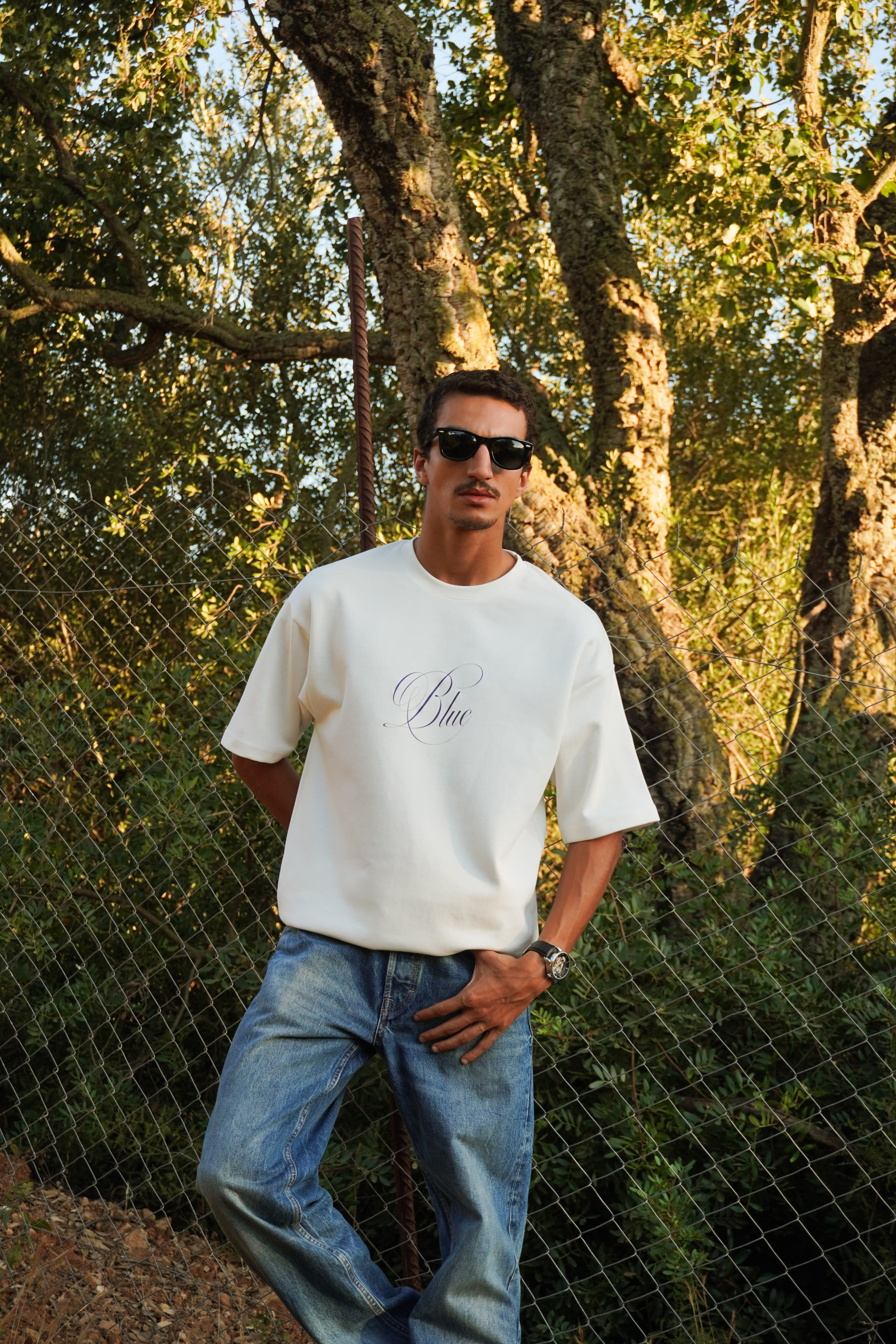 tshirt blanc imprimé complet