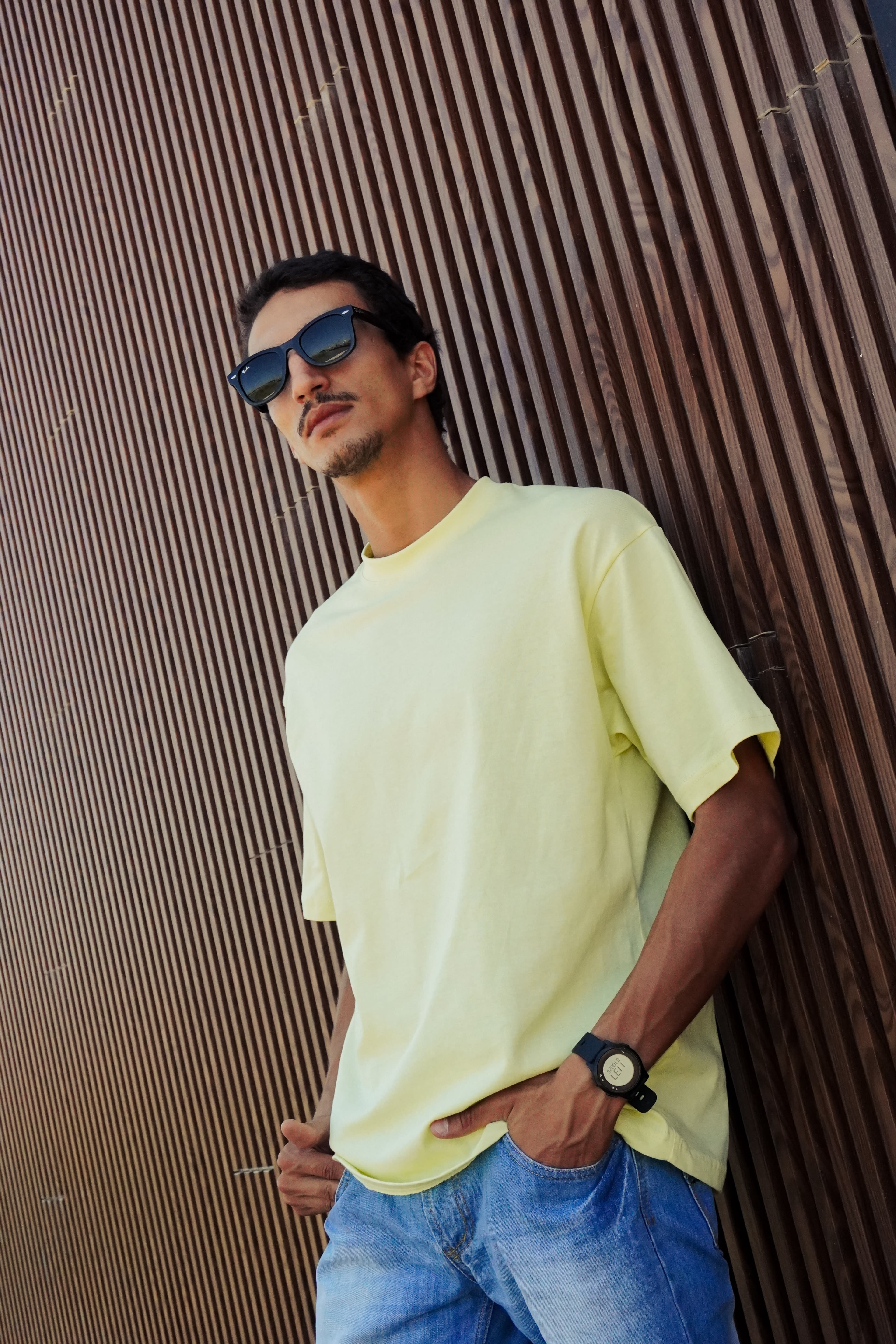 tshirt jaune pastel 1