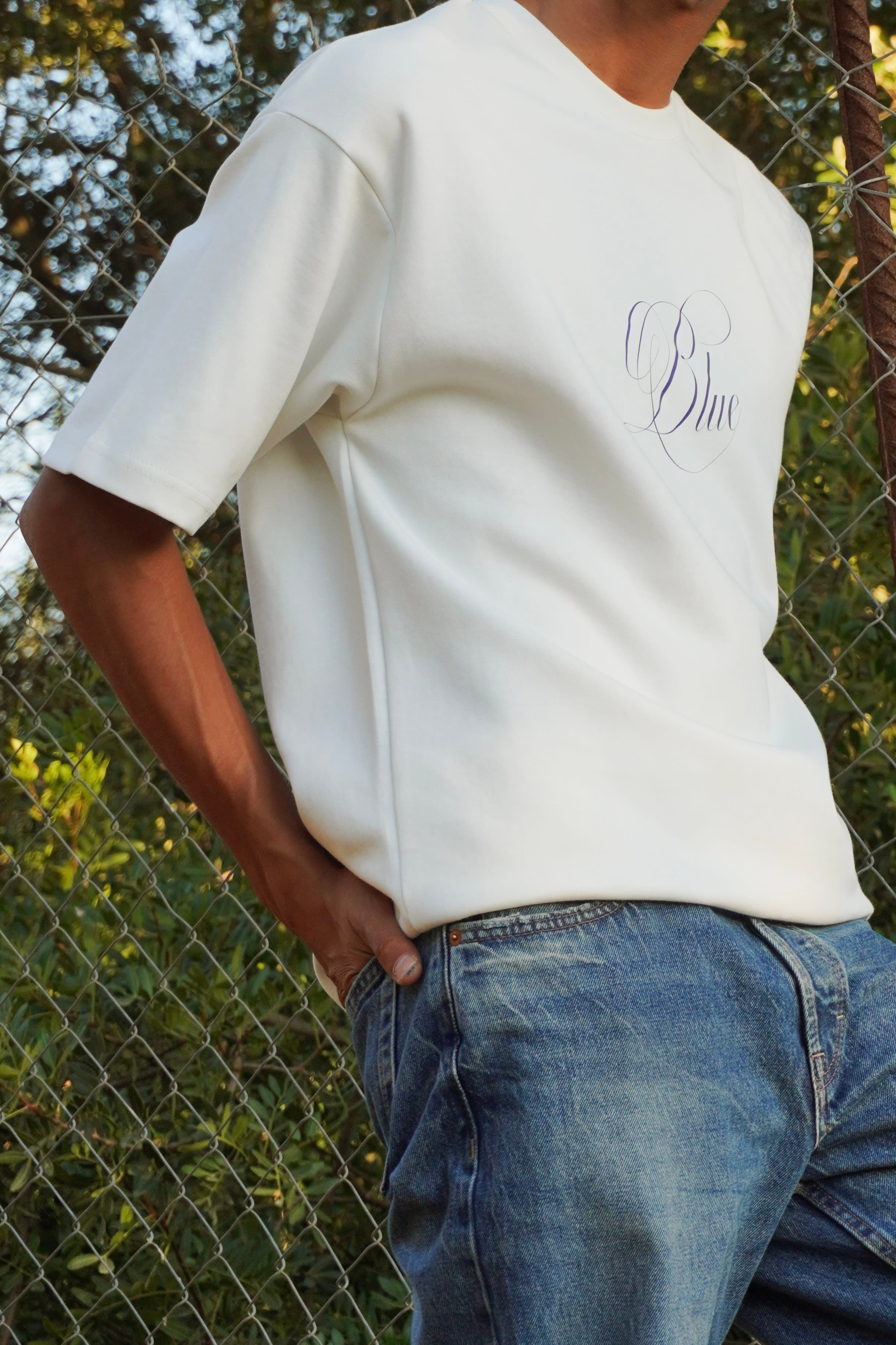 tshirt blanc imprimé