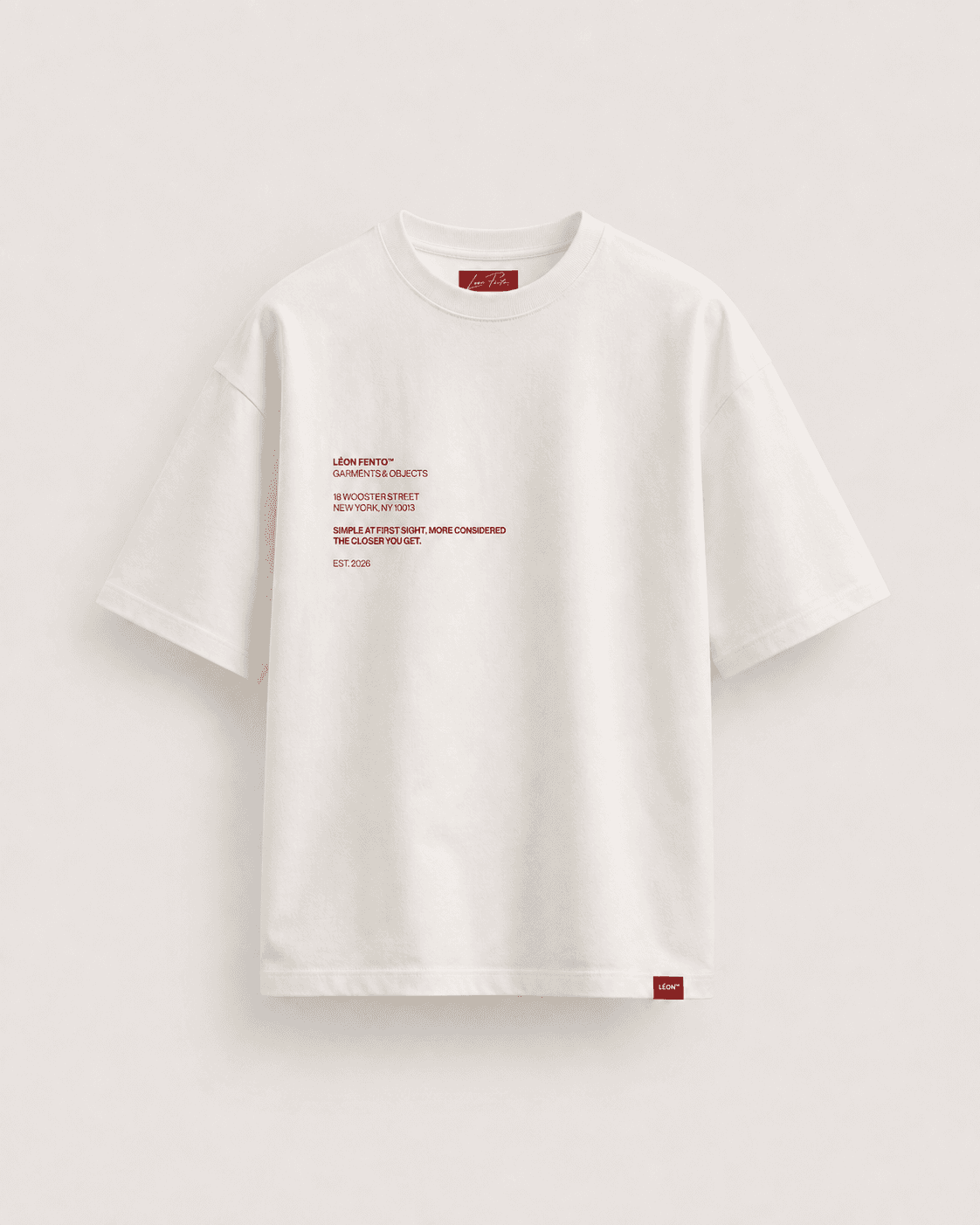 LE GARMENT — T-shirt Heavyweight 300 GSM